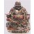 BUDDHA SEDUTO PORTAFORTUNA RICCHEZZA IN RESINA DA COLLEZIONE IDEA REGALO 和气生财