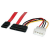 CAVO ALIMENTAZIONE 7+15 PIN PER HARD DISK UNITA OTTICHE SATA