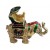 ELEFANTE INDIANO PORTAGIOIE APRIBILE CLOISONNE PORTAFORTUNA