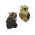 Calamita Magnete Frigo in Resina Portafortuna Gufo;Fridge Magnets Owl