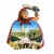  Calamita Magnete Resina "ROMA GLADIATORE SPAGNA" Fridge Magnet Souvenir 