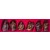 SET DI 6 SPLENDIDI BROWN BUDDHA EFFETTO LEGNO in Resina PORTAFORTUNA