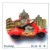 Calamita Magnete Frigo Fridge Magnets  ROMA - MOTORINO E TRE PAESSAGGI