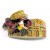 Calamita Magnete Resina"ROMA COLOSSEO CON  BIGA" Fridge Magnet Souvenir