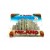 Calamita Magnete Souvenir from italy in Resina Milano SHINING DUOMO SCROLL