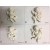 Calamita da Frigo Magnete Resina"SWEET ANGELS"ANGELI BIANCHI;Fridge Magnet Souvenir 