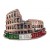 Calamita Frigo Magnete "ROMA COLOSSEO METALLO BRONZO";Fridge Magnet Souvenir Italy