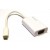 Adattatore USB-C a VGA, Convertitore Video USB 3.1 type-C / Tipo-C a VGA, 1080p, Bianco 