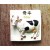 Calamita Magnete Resina "MUCCA BLACK-WHITE MILK COW" SCRITTE INGLESE CINESE Fridge Magnet