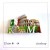 Souvenir  From Italy Rome Calamita Frigo Fridge Magnets  ROMA- COLOSSEO BANDIERA PRINT STYLE  
