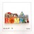 Souvenir  From Italy Rome Calamita Frigo Fridge Magnets  s. pietro ROMA- COLOSSEO VATICANO LUPA  PRINT STYLE  