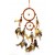 Acchiappasogni Colorato Con Piume Fatto a mano Stile Indios 2 CERCHI  9cm-6cm 6 colori 