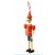 12 Pezzi di Souvenir Italia BURATTINO in Legno Artigianale Pinocchio 15CM BOMBONIERA