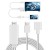 Cavo video HDMI a USB F universal compatibile iphone TYPE-C e Micro 5 PIN DELUX