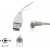 CAVO ANGOLARE ALIMENTAZIONE USB JACK GRIGIO (SMONTATO DA BATT.WIIFIT)