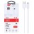 CAVO USB TYPE-C BIANCO 2.1 A 3MT IN TPE AD ALTO SPESSORE