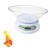 BILANCIA DIGITALE LCD DA CUCINA CON VASSOIO ELETTRONICA DA 1 GR A 5 KG TARA B01
