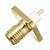 CONNETTORE COASSIALE RF SMA FEMMINA A PANNELLO FLANGIA PCB 4 FORI 