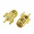 CONNETTORE COASSIALE SMA FEMMINA A PANNELLO PCB THT 