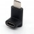 ADATTATORE DA TYPE-C DA MASCHIO A FEMMINA ANGOLARE SMARTPHONE NOTEBOOK TABLET