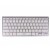 TASTIERA ITALIANA BLUETOOTH PER SMARTPHONE PC MAC E TABLET IPAD SILVER 