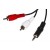 CAVO ADATTATORE DA JACK 3.5mm MASCHIO A 2 RCA MASCHIO