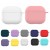 CUSTODIA PROTEZIONE IN SILICONE COMPATIBILE CON AIRPODS 3 CON MOSCHETTONE
