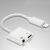 Adattatore Lightning Sdoppiatore Ricarica Cuffie Jack aux 3,5 mm Audio Per Iphone 