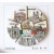 Calamita Frigo Magnete Souvenir Roma Tondo Monumenti Misti Fridge Magnet Italy Rome