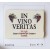 Calamita Magnete Frigo Souvenir Targa In Vino Veritas Fridge Magnet Italy Rome