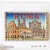 Calamita Magnete in Resina ROMA FRANCOBOLLO Souvenir FROM ITALY Rome