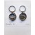 Portachiavi Souvenir ROMA SAN PIETRO COLOSSEO TONDO Porta Chiave in Metallo keychain Rome Italy 