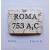 Calamita Frigo Magnete Souvenir ROMA 753 A.C. Fondazione Natale Rome Italy Fridge Magnet