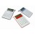 CALCOLATRICE  DA TAVOLA CON CALENDARIO FUSI ORARI TIMER ALLARME SNOOZE  PER UFFICIO ALL IN ONE