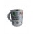 Tazza Tazze Mug in Vetro Temperato Satinato Souvenir Ricordi Roma da Collezione 4664