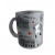 Tazza Tazze Mug in Vetro Temperato Satinato Souvenir Ricordi Roma da Collezione 4665