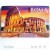 Calamita Magnete Souvenir Roma - Colosseo Tra Alba e Tramonto in Resina Alto-Basso Rilievo. Effetto 3D.