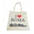 Borsa Shopper Tote Bag in Tela Resistente Souvenir Roma Italia Monumenti
