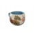 TAZZA ROTONDA PER LA CUCINA CON MANICO Tazza da cappuccino in ceramica ROMA 5691