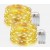 Luci Stringa LED a Batteria 10 Metri 100 LED Mini Lucine Filo di Rame Natale Luci Calde