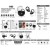 AURICOLARE BLUETOOTH ERGONOMICO WIRELESS STEREO EARPHONE M80