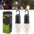 Luce Led Lampada Ricaricabile a Gancio da Appendere Esterno Impermeabile