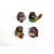 Calamita Giamaicani Magneti "Jamaican Style" in Resina.Fridge Magnets