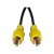 CAVO VIDEO RCA GIALLO M/M BASIC LIGHT 1MT