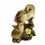 BOMBONIERA STATUETTA RESINA BARBAGIANNI CON CUCCIOLI OWL PORTAFORTUNA H:18