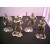 SOLDATO CAVALIERE MEDIEVALE SOLDATINI in Resina H:18cm ORO GRIGIO Varie Forme SY07525