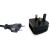 Adattatore Spina Corrente da Europea a UK con Fusibile 5A 600W 2.5A EU Euro Europe to UK Plug Converter 2 to 3 pin Pins 5A Fused Adapter.
