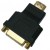 ADATTATORE DVI F / HDMI M; DVI FEMALE TO HDMI MALE ADAPTER 1080P