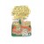 Calamita Frigo Magnete Resina"ROMA SAN PIETRO COLOSSEO INDICAZIONI MONUMENTI" Fridge Magnet Souvenir