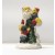 1pz Splendido Babbo Natale Statuina Resina Presepio Santa Claus H:8cm Vari Modelli